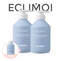 ★SET구성★[이클리모이] 팝스칼프 탈모샴푸 500ml+트리트먼트 500ml+추가증정 샴푸100ml