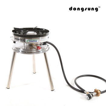 동성 해바라기 LPG 전용 호수 버너 - 연장다리 포함