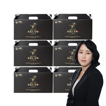국내산 참진한 프리미엄 흑염소 진액 100% 6박스