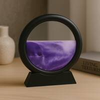 모래멍 샌드 아트 액자 모래시계형 감성 소품