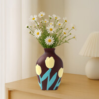 아트 도자기 꽃병 V2 인테리어 오브제 화병