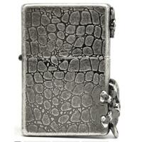 ZIPPO - 미국 지포 ROCK CHIC 실버 라이타 - 정품 케이스 라이터