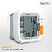 휴비딕 비피첵 스파트 손목 자동 전자 혈압계 HBP-500