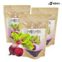 착한푸드 말린비트 비트말랭이 비트차 60g X 3개