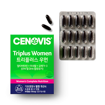 [세노비스] 트리플러스 우먼 멀티비타민미네랄90캡슐 2통 