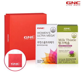 [GNC] 여성건강 세트(우먼스 멀티비타민+밀크씨슬)