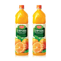 롯데칠성 델몬트오렌지100 1.5L 4펫