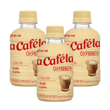 [빙그레]아카페라 카페라떼 240mlx20펫 /커피