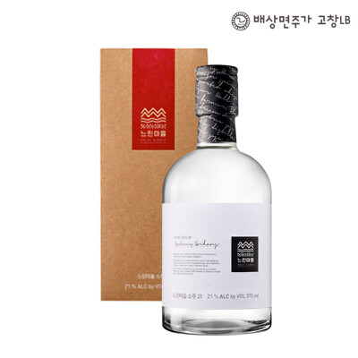 배상면주가 느린마을소주21 순쌀 증류 소주 375ml 1병