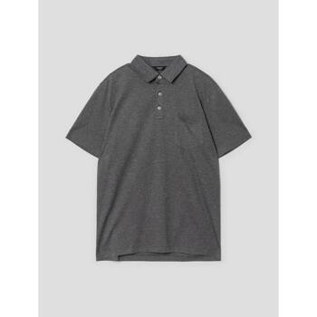 [갤럭시 라이프스타일] 브라운 화섬 칼라넥 반팔 티셔츠 (GC2342M01D)