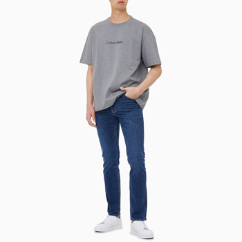 [캘빈클라인진]남성 릴렉스핏 헤비 코튼 크루넥 반팔 티셔츠 (40HM228-060)