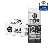 [연세우유] 연세 고단백 고소한 검은콩 & 고칼슘 두유 190ml (24팩)