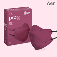 aer[공식판매원] 아에르 ProX 프로엑스 컬러마스크 버건디 10매
