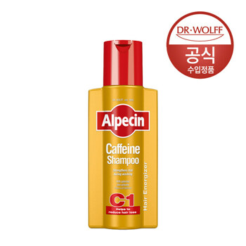 알페신 카페인 샴푸 C1 골드 에디션 (모발 및 두피 강화) 250ml
