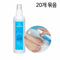 [네리아] 발각질 제거제 풋 스프레이 250ml 20개 묶음 풋케어 발보습제 연화제