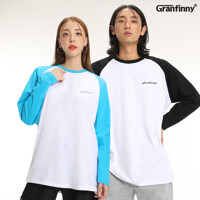 그랜피니 남녀공용 롱슬리브 시그니처 자수 나그랑 긴팔 티셔츠 GFNR01