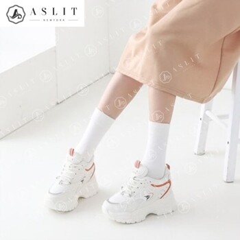 [애슬릿] 매쉬 키높이 5cm 통굽 어글리슈즈