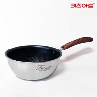키친아트 피앙세 통5중 IH 엠보코팅 궁중팬18CM