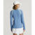 폴로 골프 여성 스트라이프 트림 인터로크 풀 지퍼 재킷(WMXGKNINA920022400)