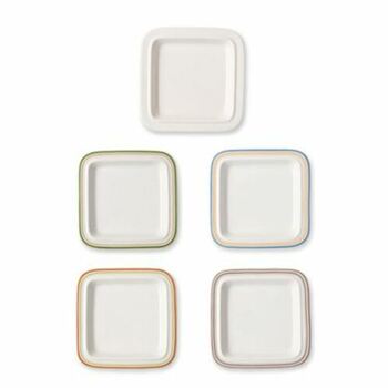 시라쿠스 메이플 접시 시리즈 화이트 정사각접시S