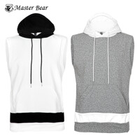 [MASTER BEAR] 마스터베어 남성 배색 후드 조끼 Model No_M2-3B170