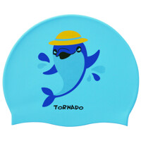 토네이도 수모 실리콘 수영모자 TC1842_SBLU