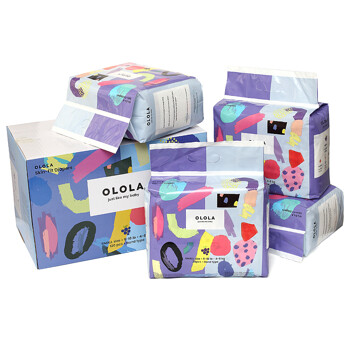 OLOLA 오로라 기저귀 스킨핏 밴드 소형(4-8KG) 30매x4팩(120매)