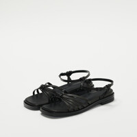 Fin sandals Black