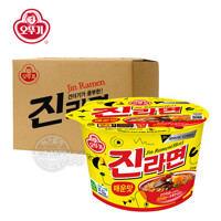 [프레쉬푸드] 오뚜기 박스 진라면 매운맛 큰컵110g 12입 컵라면