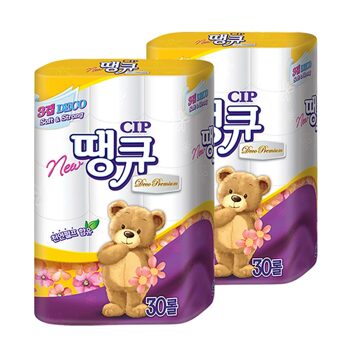 뉴 땡큐 14M 30롤 2팩 두루마리 휴지