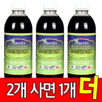 [2+1] 미산약초 초석잠 발효원액 1000ml 2병+추가1병/3병 엄지왕 미산약초농장