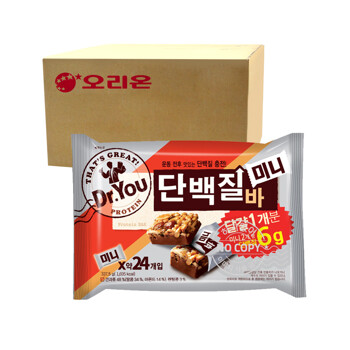오리온 닥터유 단백질바 337.5g 10개입 [박스]