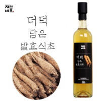 자연비초 더덕담은 발효식초 500ml 천연발효식초