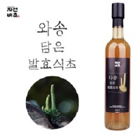 자연비초 와송담은 발효식초 500ml 천연발효식초