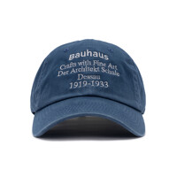 BAUHAUS WASHED BALL CAP (ISLAND BLUE)