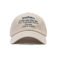 BAUHAUS WASHED BALL CAP (PUTTY)