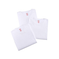 [브룩스브라더스] BB_코튼 크루넥 티셔츠 3팩 (화이트) (BBAUMF0473ADF)