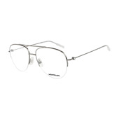 [몽블랑] 명품 안경테 MB0077O 001 보잉 메탈 남자 여자 안경