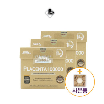 SPH 뉴질랜드 양태반 플라센타 100000mg 120캡슐3개 사은품증정