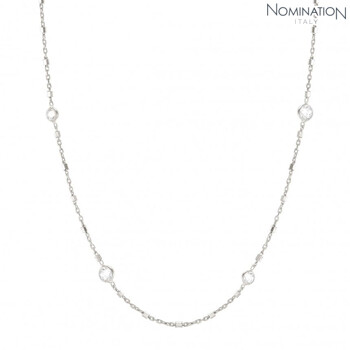 [노미네이션]목걸이 BELLA DETAILS (벨라디테일스) necklace 925 실버 and 큐빅 146686 여자목걸이