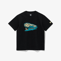 [뉴에라키즈] 오리지네이터 스케이트보드 티셔츠 블랙 (14310226)