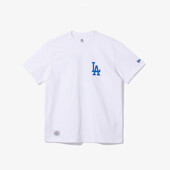 [뉴에라][공용]MLB LA 다저스 홈 치어링 아이스크림 티셔츠 화이트(14179168)
