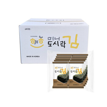 해농 미니도시락김 2g (6매)_1박스 240봉