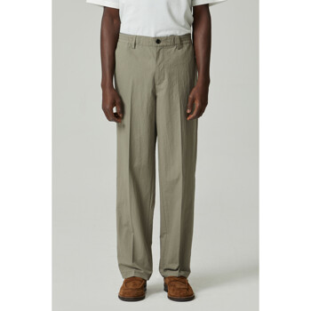 [CUSTOMELLOW] summer cotton straight pants _CWPAM24372KHX