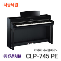 야마하 디지털피아노 CLP-745 PE, 유광블랙/서울낙원