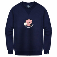 핑크 돼지 맨투맨 티셔츠