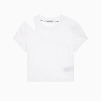 [캘빈클라인진] 여성 메타 CK 베이비 티셔츠 (J223338-YAF)