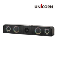 유니콘 SB-500BT 블루투스 LED 사운드바 듀얼유닛스피커 FM라디오 MP3기능
