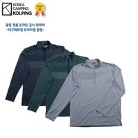 콜핑 KVT4347M 라이먼 남성 봄 멜란지 집업티셔츠