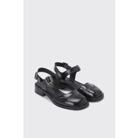 [슈콤마보니]김나영샌들 Oxford casual sandal(black) DG2DS24005BLK